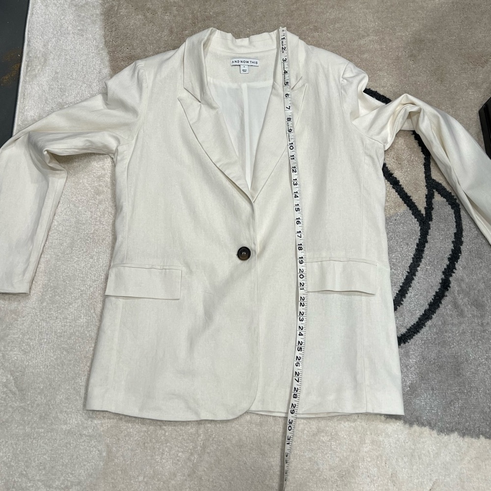 Macy’s AND NOW THIS Linen blazer - Picture 7 of 8